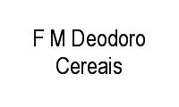 Logo F M Deodoro Cereais em Deodoro