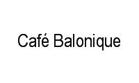 Logo Café Balonique em Flamengo