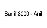 Logo Barril 8000 - Anil em Anil
