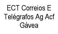 Logo ECT Correios E Telégrafos Ag Acf Gávea em Gávea