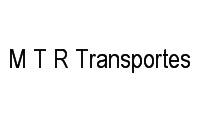 Logo M T R Transportes em Irajá