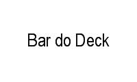 Logo Bar do Deck em Lagoa