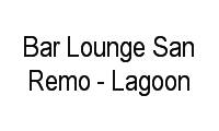 Logo Bar Lounge San Remo - Lagoon em Lagoa