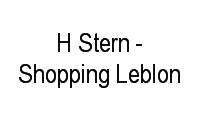 Logo H Stern - Shopping Leblon em Leblon