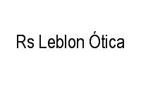 Logo Rs Leblon Ótica em Leblon