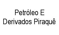 Logo Petróleo E Derivados Piraquê em Leblon