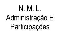 Logo N. M. L. Administração E Participações em Leblon