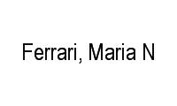 Logo Ferrari, Maria N em Maracanã