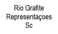 Logo Rio Grafite Representaçoes Sc em Penha Circular
