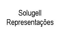 Logo Solugell Representações em Penha Circular