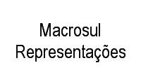Logo Macrosul Representações em Penha Circular