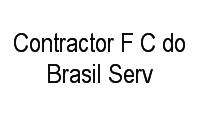 Logo Contractor F C do Brasil Serv em Praça da Bandeira