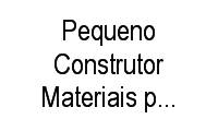 Logo Pequeno Construtor Materiais para Construção em Realengo