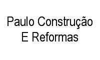 Logo Paulo Construção E Reformas em Realengo