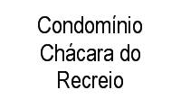 Logo Condomínio Chácara do Recreio em Recreio dos Bandeirantes