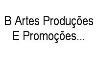 Logo B Artes Produções E Promoções Artísticas em Recreio dos Bandeirantes