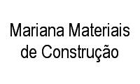 Logo Mariana Materiais de Construção em Recreio dos Bandeirantes