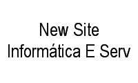 Logo New Site Informática E Serv em Colégio