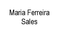 Logo Maria Ferreira Sales em Rocha Miranda