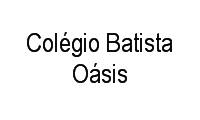 Logo Colégio Batista Oásis em Santa Cruz