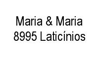 Logo Maria & Maria 8995 Laticínios em Santíssimo