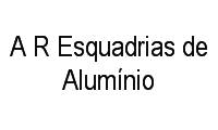 Logo A R Esquadrias de Alumínio em Realengo