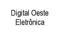 Logo Digital Oeste Eletrônica em Santíssimo