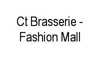 Logo Ct Brasserie - Fashion Mall em São Conrado
