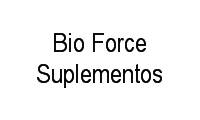 Logo Bio Force Suplementos em Tanque