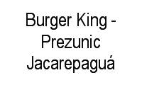Logo Burger King - Prezunic Jacarepaguá em Taquara