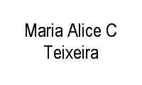 Logo Maria Alice C Teixeira em Tijuca