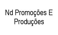 Logo Nd Promoções E Produções em Vicente de Carvalho