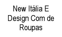 Logo New Itália E Design Com de Roupas em Vila da Penha