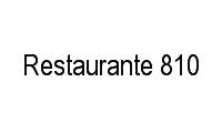 Logo Restaurante 810 em Vila Valqueire