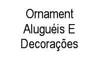 Logo Ornament Aluguéis E Decorações em Centro