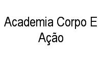 Logo Academia Corpo E Ação em Alto