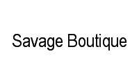 Logo Savage Boutique em Aterrado