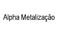 Logo Alpha Metalização em Vila Universal