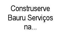 Logo Construserve Bauru Serviços na Construção E Comércio em Vila Santa Tereza