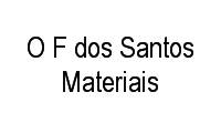 Logo O F dos Santos Materiais em Jardim Florence