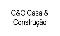 Logo C&C Casa & Construção em Ponte Preta
