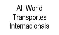 Logo All World Transportes Internacionais em Chácara Califórnia