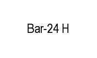 Logo Bar-24 H em Centro