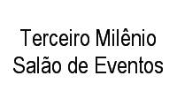 Logo Terceiro Milênio Salão de Eventos em Rui Barbosa