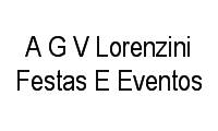 Logo A G V Lorenzini Festas E Eventos
