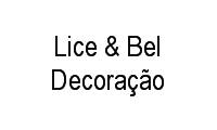 Logo Lice & Bel Decoração em Lagoinha