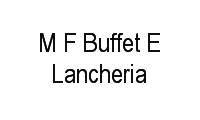 Logo M F Buffet E Lancheria em Cristo Redentor
