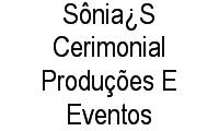 Logo Sônia¿S Cerimonial Produções E Eventos em Águas Claras