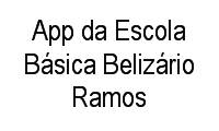 Logo de App da Escola Básica Belizário Ramos em São Cristóvão