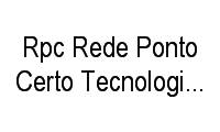 Logo Rpc Rede Ponto Certo Tecnologia E Serviços em Jardim das Acácias